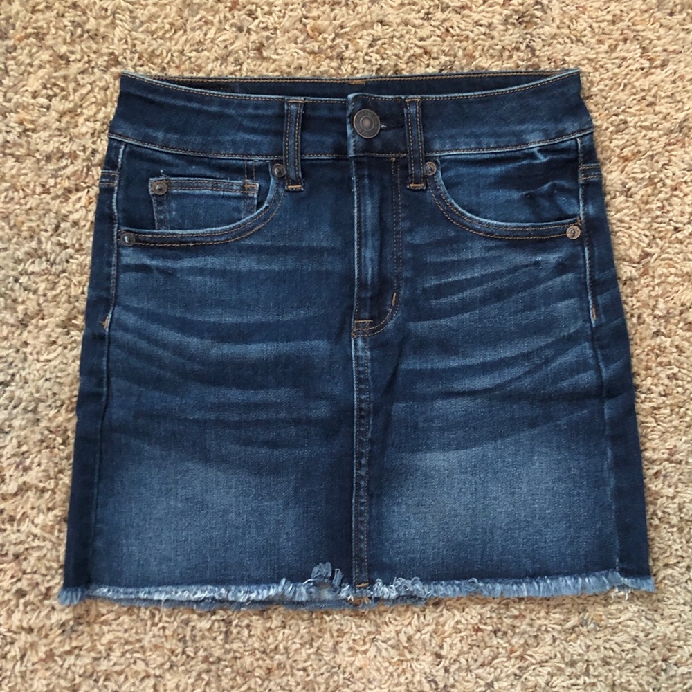 AEO jean skirt